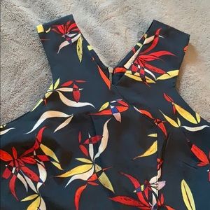 Rachel Roy navy loose top